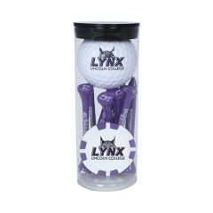 Golf Ball Tees and Poker Chip Clear Tube