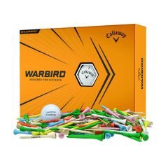 Callaway Warbird Personalized Golf Balls and Tees