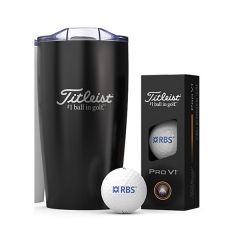 Titleist 3 Ball Tumbler - Black
