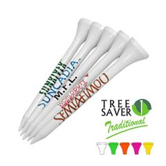 Tree Saver Imprinted Golf Tees with colors