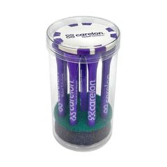 Golf Tees Poker Chip in Clear Tube