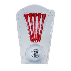 Wedding Golf Ball & Tee Table Favor