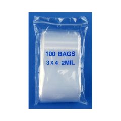 Polybags Pack of 100 3" x 4"