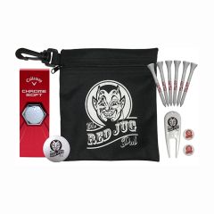 Golf Tournament Pack in Zipper Canvas Bag - Callaway Chrome Soft