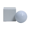 Plain White Golf Ball Sleeves - 1 Ball