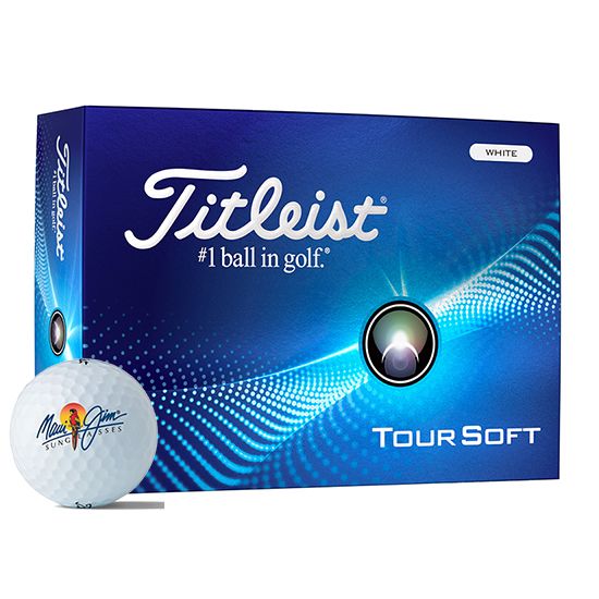 Titleist Tour Soft Logo Golf Balls - pargolf.com