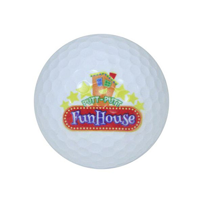 Customizable blank (plain white) golf balls, add your logo to a white ball