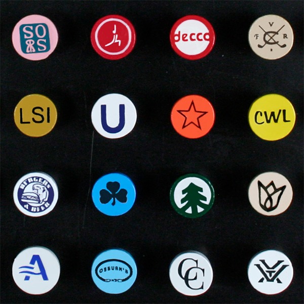 Custom logo golf tees with colorful personalized cup imprints