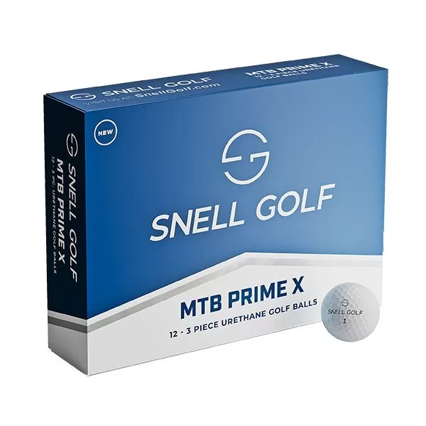 Snell MTB X Golf Balls Blank Non Imprinted
