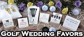 Golf Wedding Favors